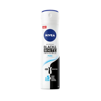 Nivea, Invisible Pure, dezodorant, spray, damski, 150 ml