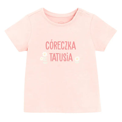 Cool Club, T-shirt dziewczęcy, różowy