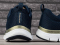 Buty sportowe damskie, granatowe, Skechers Flex Appeal Brilliant View