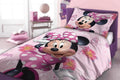 Myszka Minnie, 2-częściowy komplet pościeli bawełnianej, 160x200 cm