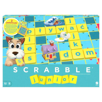 Mattel, Scrabble Junior, gra towarzyska