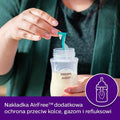 Philips Avent, Responsywne Butelki Natural, Air Free, Gwiazdki, butelka z wentylem, 1m+, 260 ml