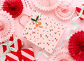 PartyDeco, torebki na prezenty Wisienki, mix, 26x32x13 cm, 1 szt.
