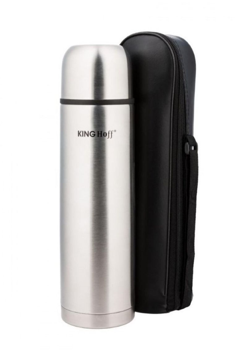 Kinghoff, termos stalowy Click-Clack, 500 ml, KH-4052