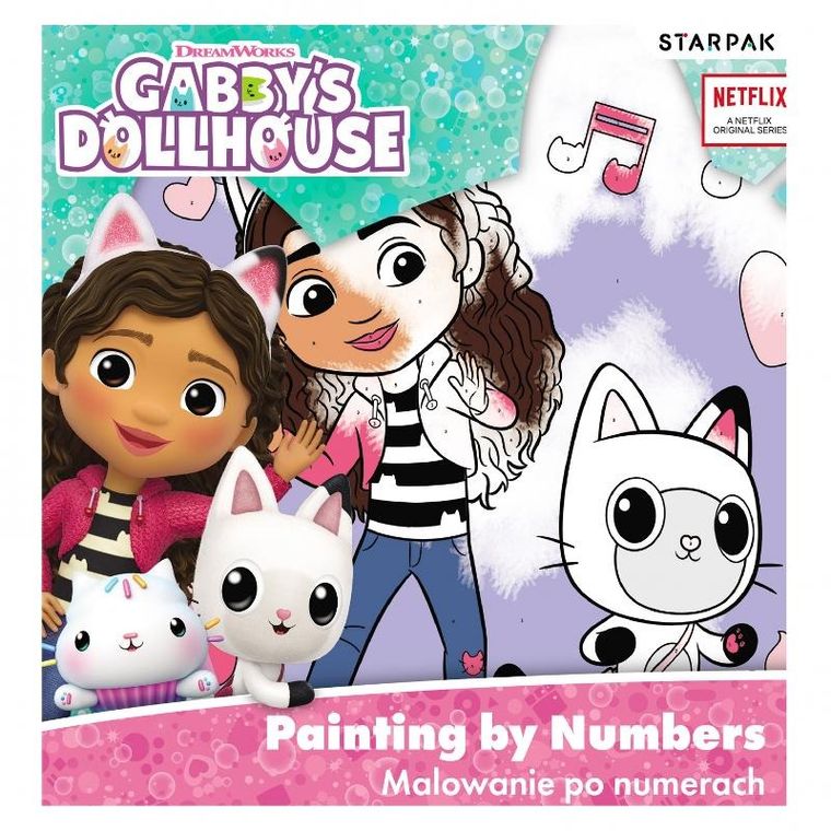 Starpak, Koci Domek Gabi, malowanie po numerach, 20x20 cm