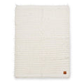 Elodie Details, Furry Knit, kocyk, vanilla white, 75x100 cm