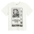 Cool Club, T-shirt dziewczęcy, biały, Monster High