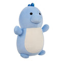 Squishmallows, Medium Plush, Hugmees, Grayson Blue Dinosaur, niebieski dinozaur, maskotka, 25 cm
