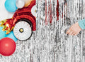 PartyDeco, balon foliowy Auto, 111x63 cm, mix, 1 szt.