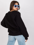 Bluza damska, czarna, Ex Moda