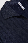Sweter damski, granatowy, Moodo