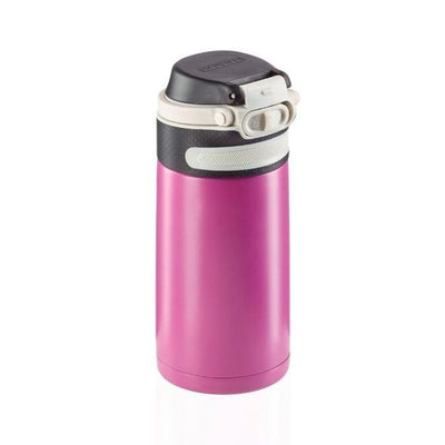 Leifheit, Flip, kubek termiczny, purpurowy, 350 ml