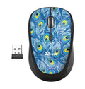 Trust, mysz, Yvi Wireless, Peacock, 23388, optyczna, 1600 DPI, niebieska