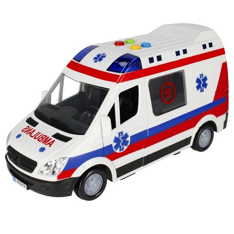 Mega Creative, Moje Miasto, ambulans, pojazd, 1: 14