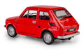 Daffi, Kolekcja Polskiej Motoryzacji, Fiat 126p, pojazd, model metalowy, czerwony, 1: 43