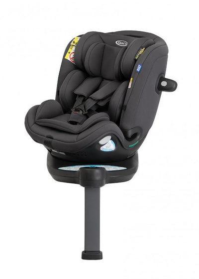 Graco, Turn2me Grow, fotelik samochodowy, 360°, Iron, 40-105 cm