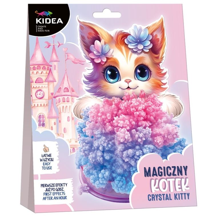 Kidea, Magiczny krystaliczny Kotek, zestaw kreatywny