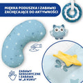 Chicco, First Dreams, Enjoy colors, mata dla niemowlaka, 3w1, niebieska
