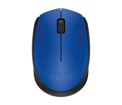 Logitech, mysz optyczna bezprzewodowa M171, niebieska