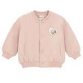 Cool Club, Bluza bejsbolówka dziewczęca, rozpinana, różowa, Myszka Minnie