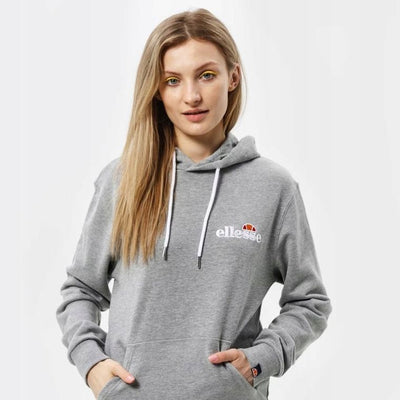 Bluza damska z kapturem, szara, Ellesse