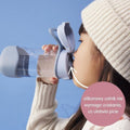 b.box, zestaw:  sportowa butelka tritanowa, 450 ml + mini lunchbox, ocean breeze