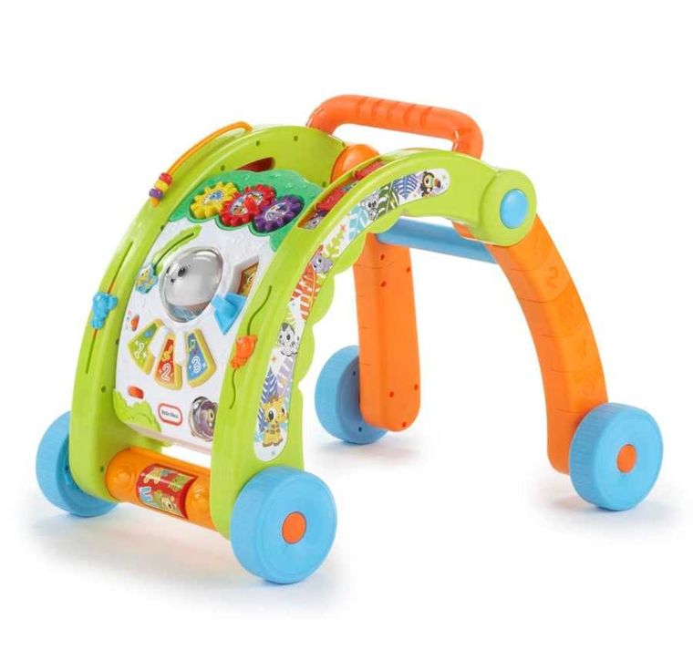 Little Tikes, chodzik i stół aktywności 3w1, zielony