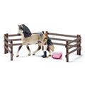 Schleich, Horse Club, Zestaw do pielęgnacji koni andaluzyjskich, 42270