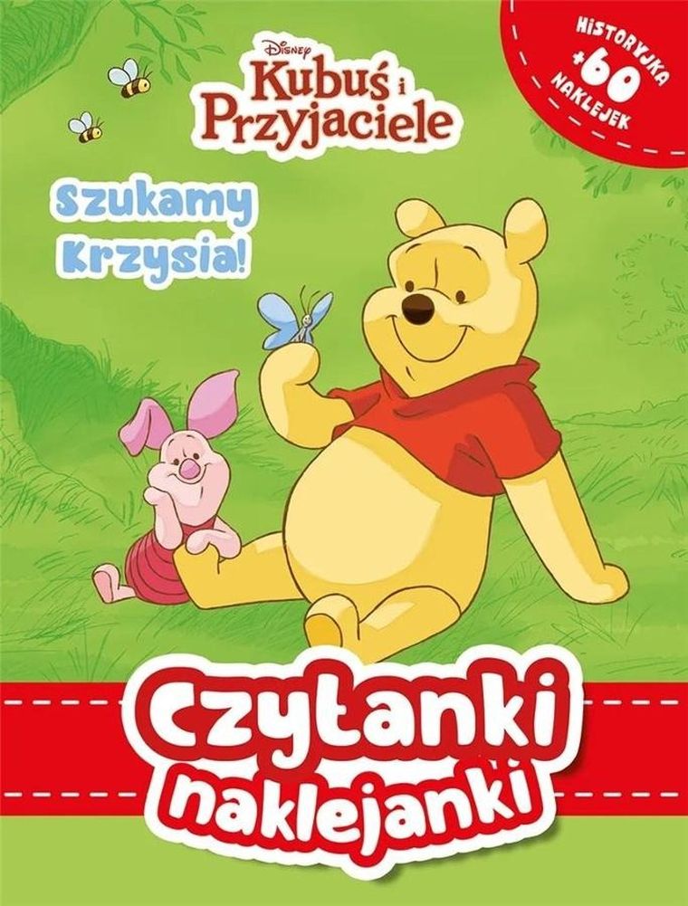 Disney. Szukamy Krzysia. Czytanki naklejanki