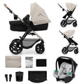 Kinderkraft, Moov 2, wózek wielofunkcyjny, 3w1, Sand Beige