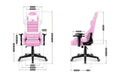 Huzaro, Ranger 6.0, fotel gamingowy dla dziecka, Pink