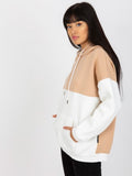 Bluza damska z kapturem, mix, Rue Paris