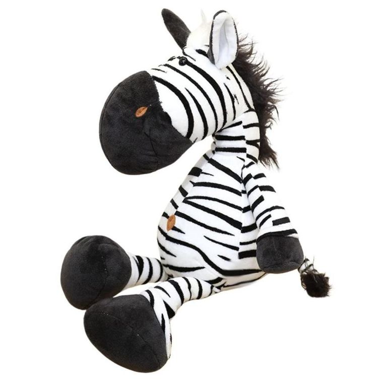 Lean Toys, zebra, maskotka, 25 cm