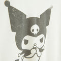 Biały T-shirt z nadrukiem Kuromi NOWEAR