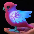 Little Live Pets, Lil Bird, ćwierkający ptaszek ze świecącymi skrzydełkami, zabawka interaktywna, różowy