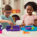Kinetic Sand, SquishMotion! walizka z piaskiem kinetycznym i akcesoriami