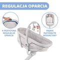 Chicco, Baby Hug 4in1, kołyska, leżaczek, krzesełko, Glacial