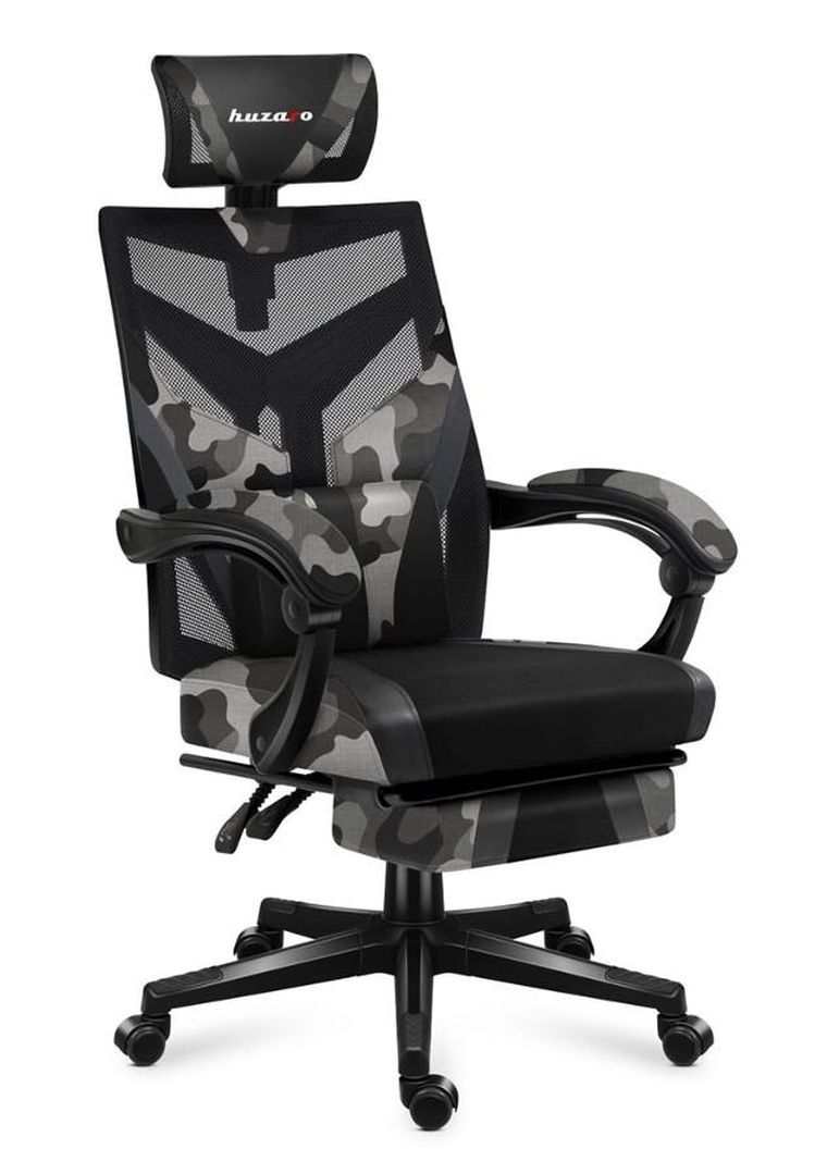 Huzaro, Combat 5.0, fotel gamingowy, Camo