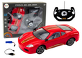 Lean Toys, auto sportowe zdalnie sterowane na pilota, 1: 16 r/c, czerwone