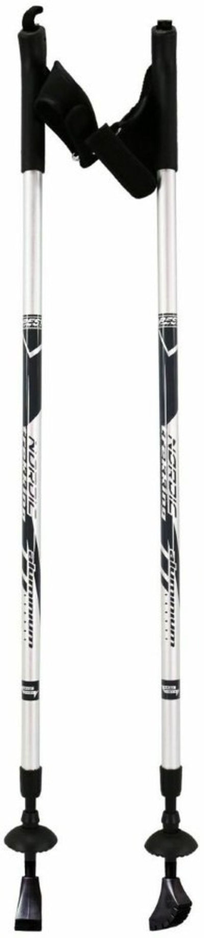 Best Sporting, kije do nordic walking, 2-sekwencje, czarne