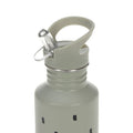 Lassig, Happy Prints, bidon ze stali nierdzewnej, oliwkowy, 500 ml