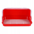 Chlebak plastikowy, 33x25x17 cm