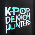 Cool Club, T-shirt dziewczęcy, czarny, K-Pop Demon Hunters