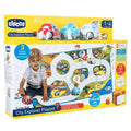 Chicco, Turbo Ball, Miasto, mata elektroniczna z 3 samochodzikami, 60x110 cm