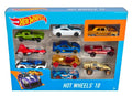 Hot Wheels, zestaw 10 autek