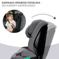 Kinderkraft, Safety Fix 2, I-size, fotelik samochodowy, Grey, 76-150 cm