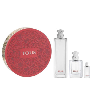 Tous, Woman, zestaw:  woda toaletowa, spray, 90 ml + woda toaletowa, spray, 30 ml + miniatura wody toaletowej, 4.5 ml