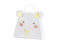 PartyDeco, torebka na prezenty Miś polarny, mix, 31.5x27x10 cm, 1 szt.