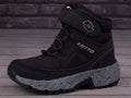 Buty zimowe chłopięce, czarne, Lotto