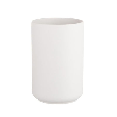 Altom Design, wazon ceramiczny, 10x10x15 cm, popielaty